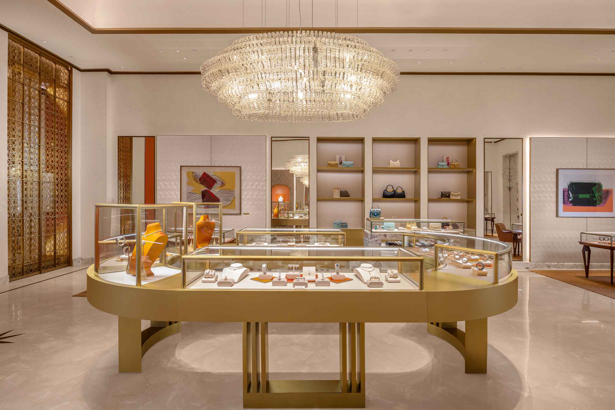 Louis Vuitton unveils its flagship store in India at the Jio World